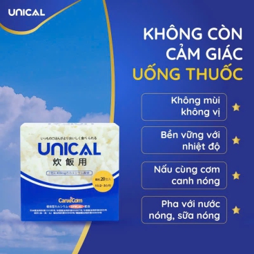 Unical Canxi cơm ( Hộp 20 gói )