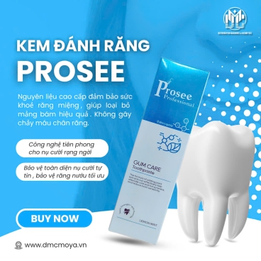 Kem đánh răng Prosee chăm sóc răng nướu 120g