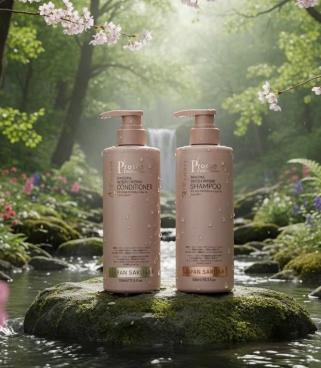 Cặp dầu gội xả Prosee PS2/PC2 Sakura Moisturizing 500ml – Dành cho tóc dầu, ngăn rụng & dưỡng ẩm