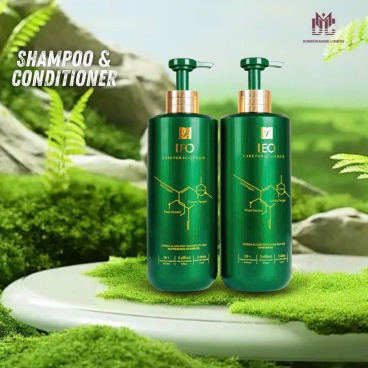 Cặp Dầu Gội Xả Leo Xanh GLGR750/XLGR750 750ml – Giải Pháp Chống Gàu & Kiềm Dầu Hiệu Quả