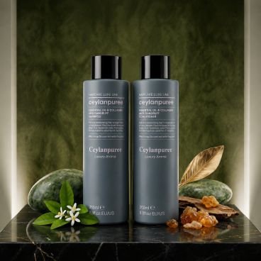 Cặp Dầu Gội/Xả Ceylanpuree Luxury Aroma CS2/CC2 260ml – Giải Pháp Cho Da Đầu Gàu Ngứa, Tóc Khô Xơ