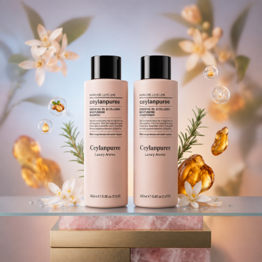 Cặp Dầu Gội/Xả Ceylanpuree Luxury Aroma CS3/CC3 260ml – Phục Hồi & Dưỡng Ẩm Cho Mái Tóc Mềm Mượt Chuẩn Salon Xuất bản Bán lẻ