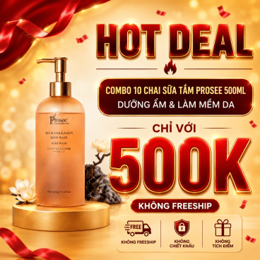 [Không Freeship] Combo 10 chai sữa tắm 500ml PM7 Màu Hồng Hương Nước Hoa Cao Cấp, Dưỡng Ẩm Dịu Nhẹ