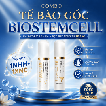 Tăng 1 XNCTH + 1NHH khi mua Combo tế bào gốc